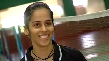 Video : Saina on road to becoming World No. 1