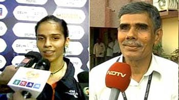 Video : Saina proved herself: Her father to NDTV