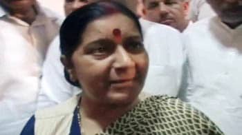 Bihar polls: Sushma Swaraj hints at Modi not campaigning