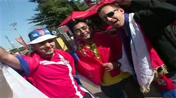 Serbian fans upbeat ahead of Ghana clash