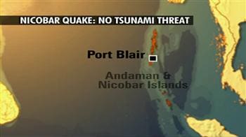 Video : Earthquake hits Nicobar islands, no damage reported