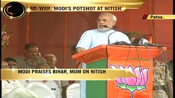 Video : Modi leads BJP charge against ‘secular’ Nitish