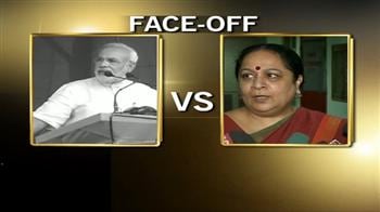 Modi fires Bhopal salvo at Sonia, Cong hits back
