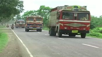 Missing trucks found; no trace of explosives