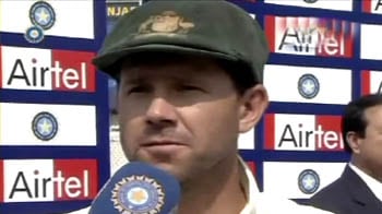 Video : India outplayed us in the 1st Test: Ponting