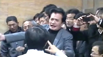 MPs attack each other in South Korea