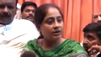Video : Vijayashanti skips arrest twice in one day