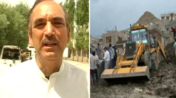 Leh flash floods: 3-member Central team visits Ladakh Leh flash floods: 3-member Central team visits Ladakh