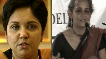 Roy, Nooyi in Forbes' most inspiring women list