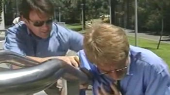 Smokers watch their potential heart attacks on video