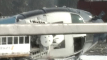 MMS captures Chandigarh helicopter crash