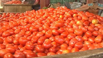 Video : Ranchi: Protesting farmers let tomatoes rot