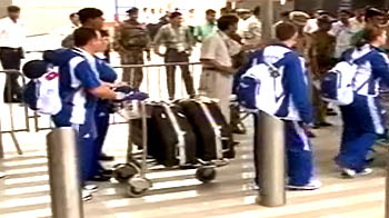 Team Scotland arrives in Delhi