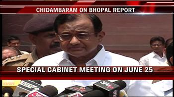 Chidambaram on Bhopal report