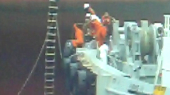 Mumbai oil spill: Dramatic rescue of MSC Chitra crew