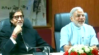 Modi releases Big B's ad films