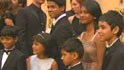 Slumdog kids at the red carpet