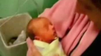 Fourteen-day-old premature baby orphaned