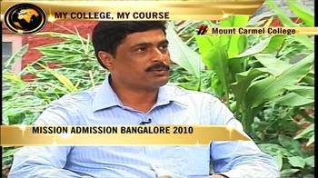 Mission Admission 2010: Mount Carmel College, Bangalore