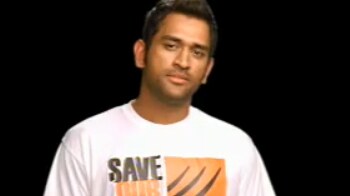 Video : MS Dhoni on 'Save Our Tigers' campaign