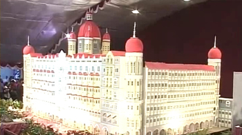 Mumbai's iconic Taj Hotel, made of sugar