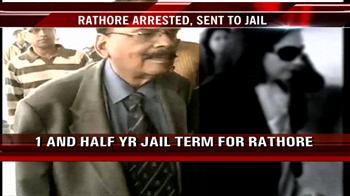 Rathore arrested, sent to jail