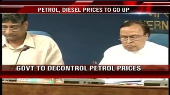Video : Govt decontrols petrol prices; diesel, LPG prices up too