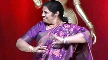 Minister Purandeswari's dance moves