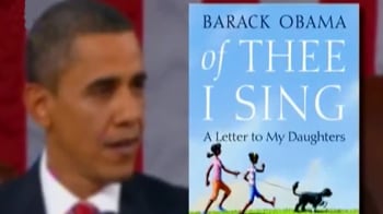 Video : Obama, now an author of a children's book