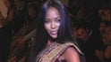 Naomi Campbell walks the ramp