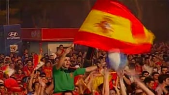 Video : Spain's ecstasy after defeating Germany