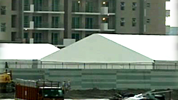 गेम्स में 1.30 करोड़ के टेंट पर उठे सवाल