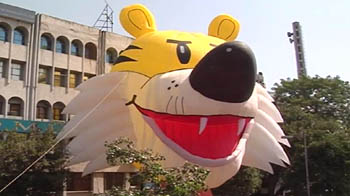 गुब्बारे से बनाया नौ लाख का शेरा