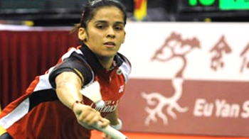 Super Saina's hat trick