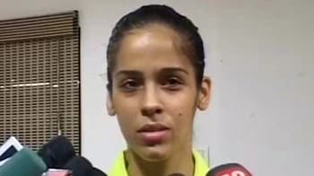 Video : Saina caught on the wrong foot after CWG remark