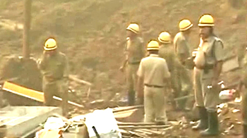 Wall of under-construction parking lot collapses in Delhi