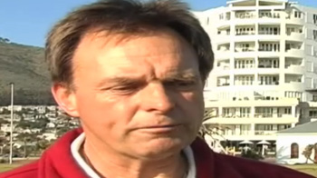 Yacht skipper speaks of freak whale collision
