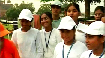 जश्ने आजादी में डूबे बच्चे