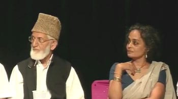 Video : Will Geelani, Roy be booked for sedition?