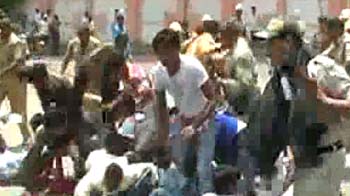 रांची में छात्रों पर लाठीचार्ज