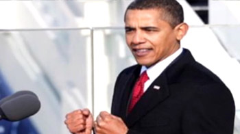 Obama, his teleprompter and India’s Parliament