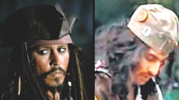 Video : Ranbir gets Johnny Depp’s makeover