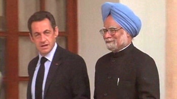 Video : Sarkozy's Day 3 in India: Big nuclear deals firmed up