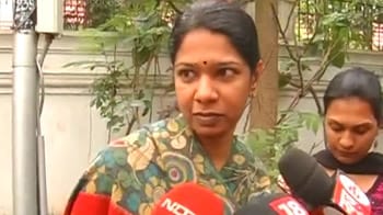 Video : CBI raids won\'t affect DMK-Congress ties: Kanimozhi