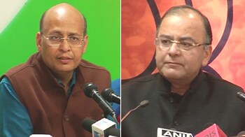 Video : Congress hits back at BJP on Radia