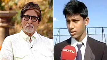 Big B educates children about tiger conservation
