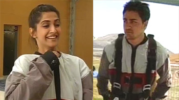 When Imran, Sonam went skydiving
