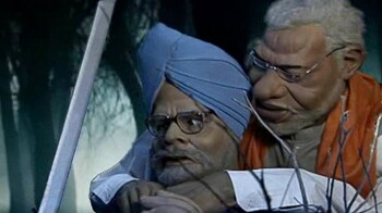 Videos : Manmohan, Modi play Vikram-Betal