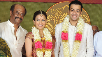 Rajinikanth's daughter gets married
