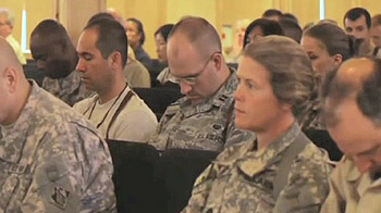 Life at a US military base in Afghanistan